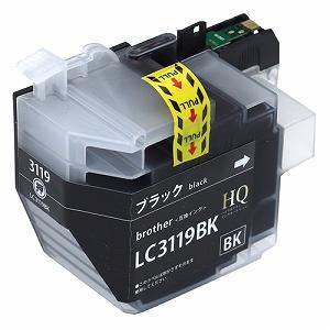 LC3119BK【ブラザープリンター対応】対応 互換インクカートリッジ ブラック インク残量表示OK brotherプリンター用