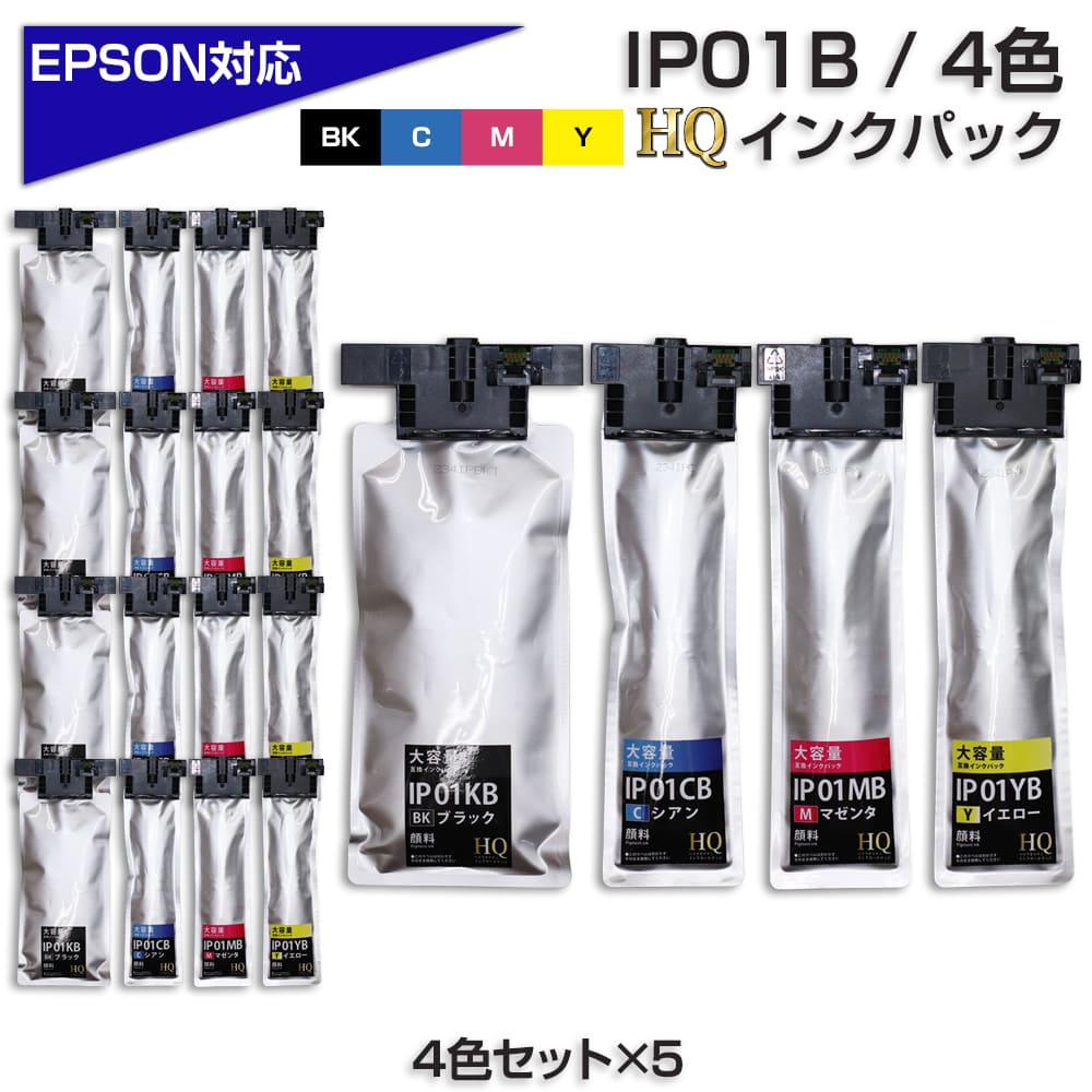 IP01 純正セットアップ用インクパック 4色セット 【未開封新品】セットアップ用